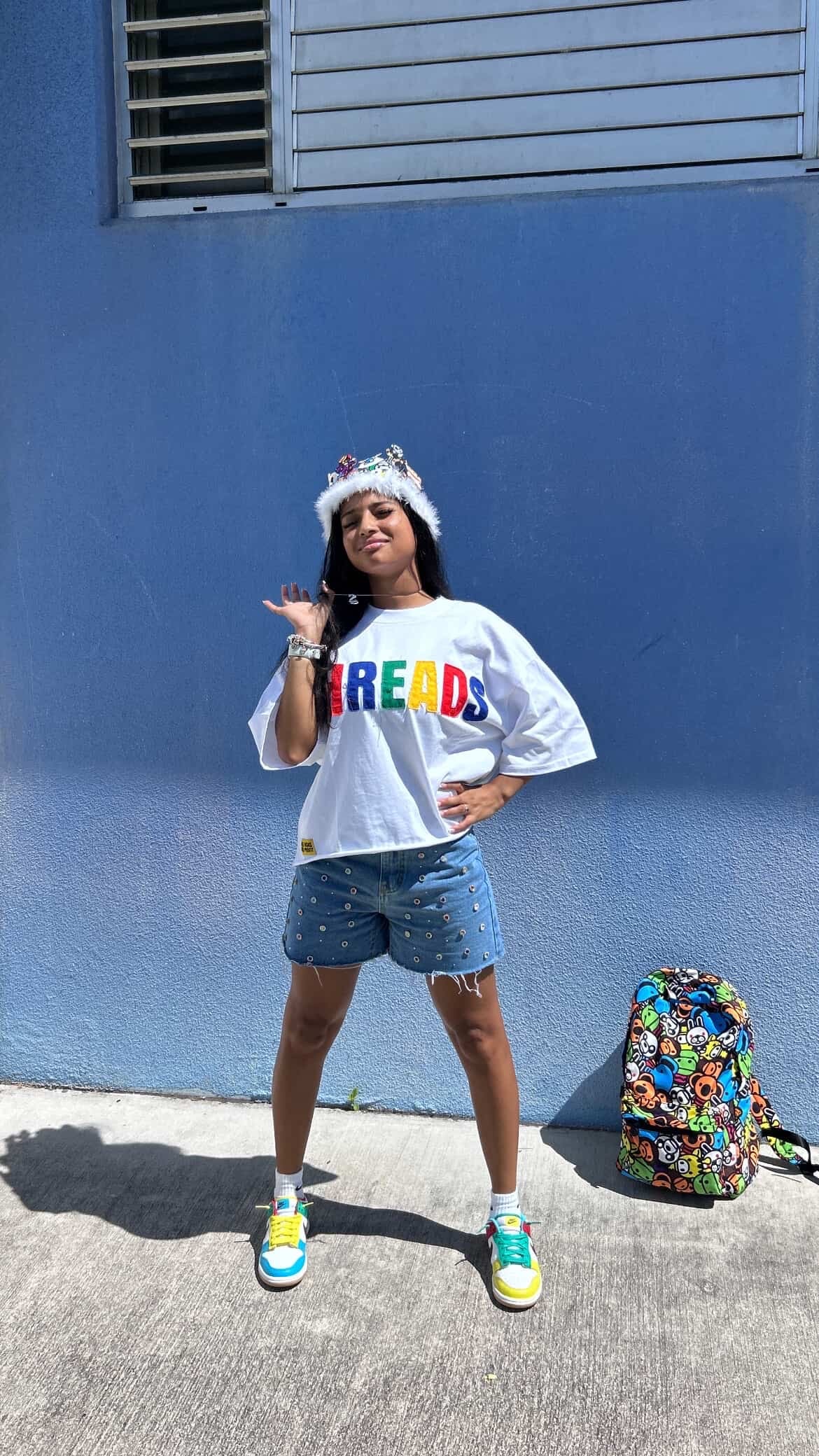 Colorful Threads Tee