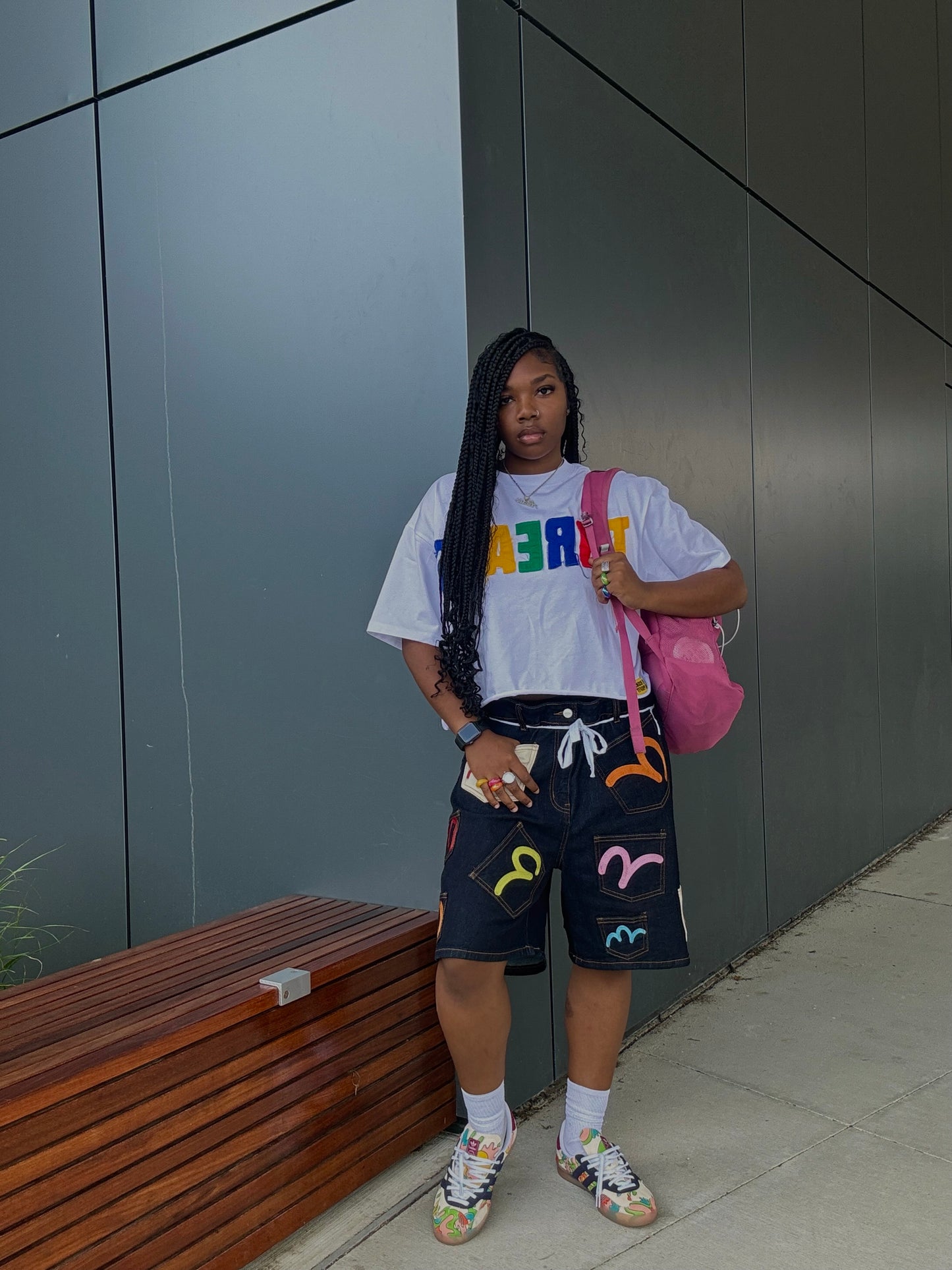 Colorful Threads Tee