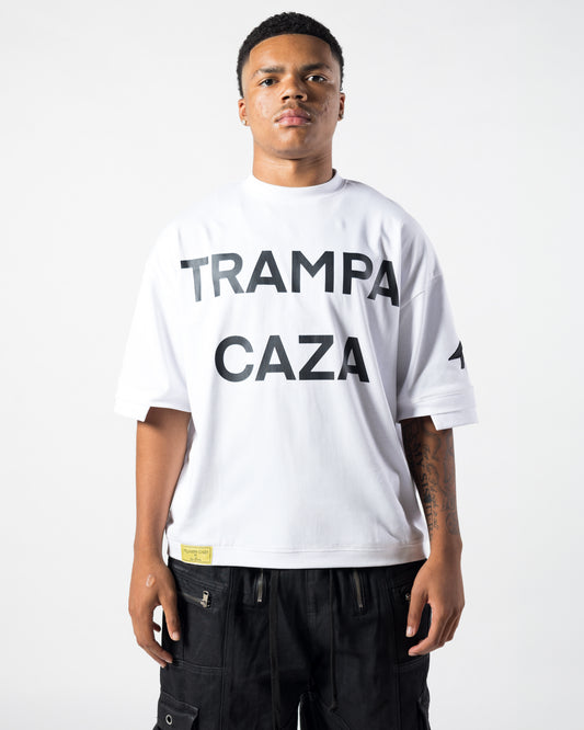 "White Trampa Caza Tee"